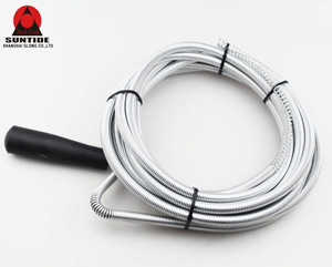 Günlük unclogging araçları el krank kanalizasyon temizleyici 3m 5m ev tuvalet boru zemin drenaj unclogger - Product Image 3