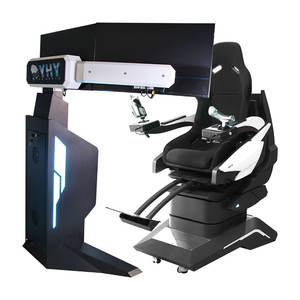 Apparence en alliage tout aluminium <span class=keywords><strong>avec</strong></span> joystick Simulateur de vr 9d Équipement de réalité <span class=keywords><strong>virtuelle</strong></span> Simulateur de vol Birdly vr à vendre - Product Image 4