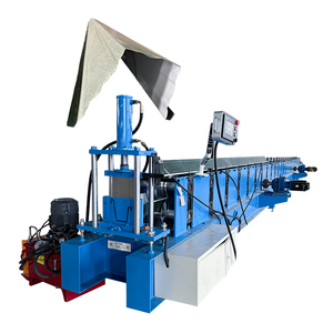 Machine de formage de gouttières entièrement automatique haute performance avec contrôle PLC, découpe hydraulique, roulement et moteur – Vente en gros usine - Product Image 1