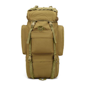 Mochila de Montañismo de Diseño Personalizado de Fábrica de 65L, Mochila Táctica Impermeable para Viajes de Aventura al Aire Libre - Product Image 2