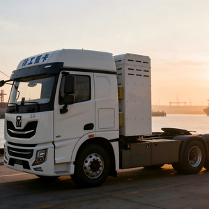 High-efficiency, low-consumption 6x4 environmentally friendly intelligent electric tractor-<b>truck</b> - Product Image 6