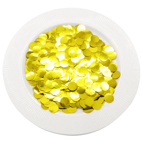 Sinh Nhật Đám Cưới Trang Trí Nguồn Cung Cấp Đồ Chơi Đầy Màu Sắc Pet 20G 1.5Cm Nhỏ Lấp Lánh Sequins Vòng Đảng Bóng Bay Confetti - Product Image 3