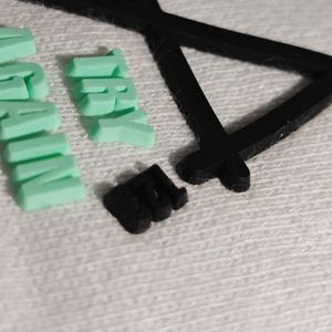 Etiquetas de Transferencia de Calor de Silicona 3D, Etiquetas para Ropa, Pegatinas para Camisetas, TPU, Diseño de Logotipo Personalizado para Mi Marca, Bolsa de Goma PP - Product Image 1