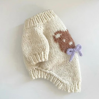 Pull en tricot pour animaux de compagnie (chien, chat, ours) – Marque de vêtements pour animaux