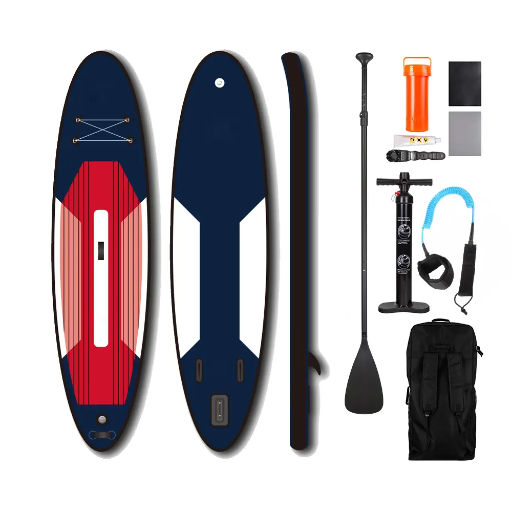 New Design Soft Top Air Inflate Sup Paddle Board Fusion Paddleboard for Sale with Fins