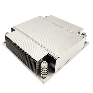 Disipador de Calor de Aluminio Personalizado para CPU de Servidor 4U, Base de Cobre para Enfriamiento de CPU - Product Image 2