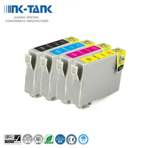 INK-TANK T0731 T0732 T0733 T0734 Premium IJ Tinta Kompatibel Warna Premium untuk Epson Stylus C90 Cx4900 CX7300 CX9300F