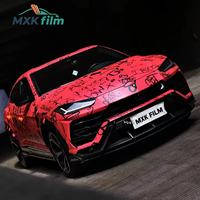 Tendencias en Vinilos para Autos Rojos 2025, Película Brillante para Cambio de Color de Automóviles: Superficie Auto-Reparable, Fácil Instalación en Sedanes/SUVs