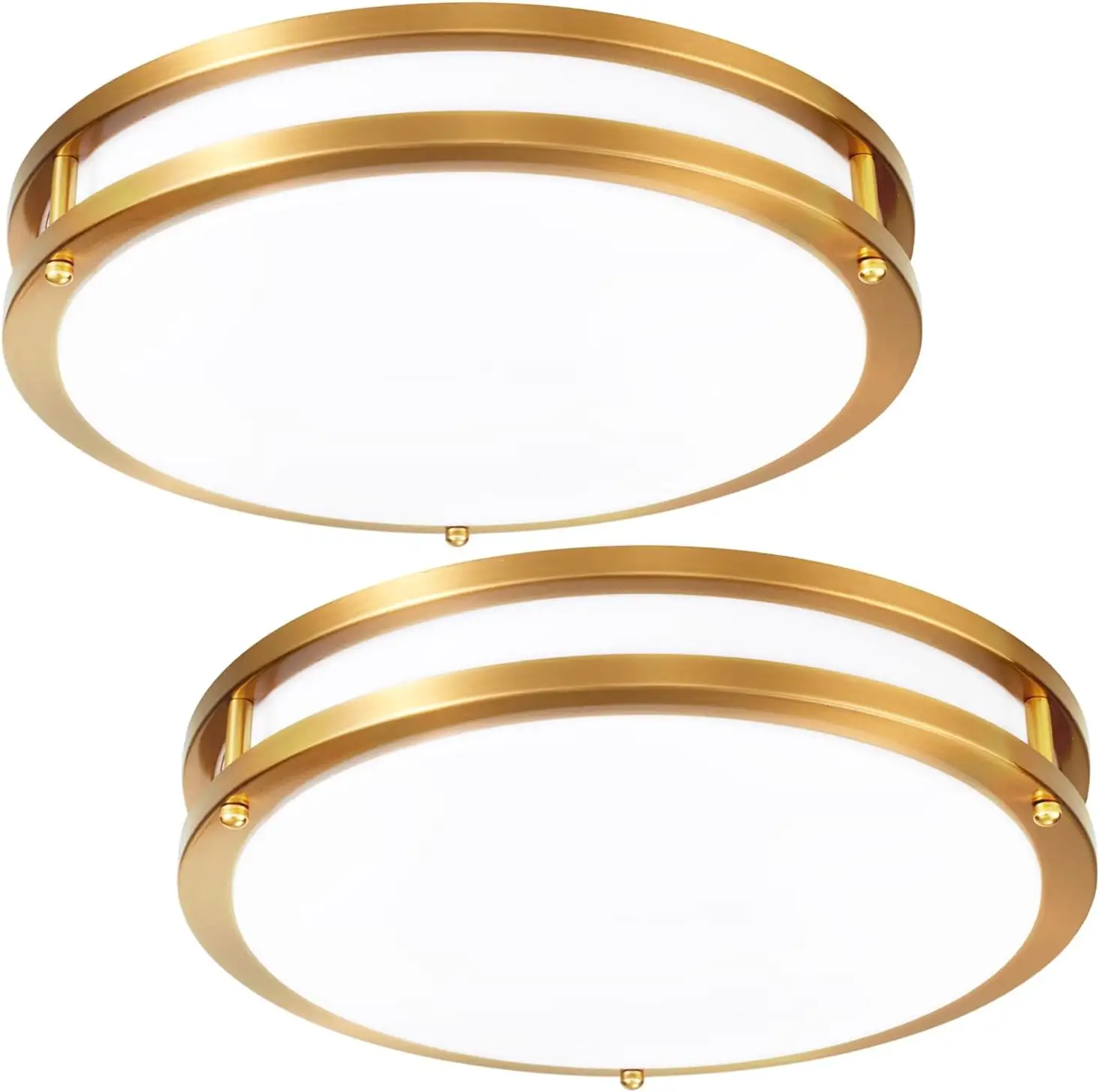 Gold Ceiling Light Recessed LED Dimmable For Bedroom Living Room Kitchen Lighting