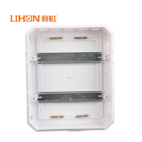 Boîtier de distribution électrique MCB TSM à deux rangées, 24 voies, entièrement en plastique ABS, IP40, 220V, montage en saillie/encastré