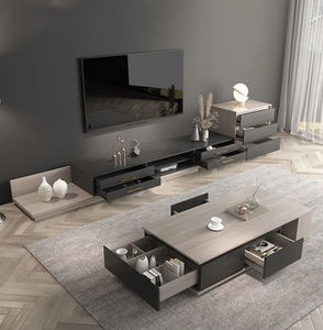 Meilleur <span class=keywords><strong>prix</strong></span> Offres Spéciales moderne JYC259 café thé réfrigérateur Tables d'appoint en bois faible hauteur salon <span class=keywords><strong>Chippendale</strong></span> ensembles de meubles - Product Image 6