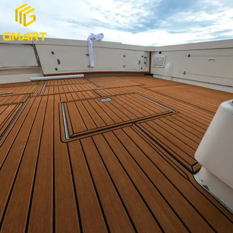 Adesivo Standard di alta qualità Gmart verde 120Mm x 240Mm legno sintetico 2,40Gx1,20 Decking composito grigio composito 3M per barche