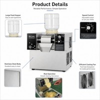 Superventas, máquina automática Korian Bingsu, copo de nieve, hielo, copo de nieve, máquina eléctrica para aperitivos para restaurante y hogar