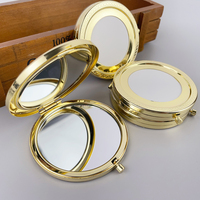 En gros Portable En Métal Point De Croix Miroir Embryon Base Vierge Fournitures D'artisanat Créatif pour Miroir Personnalisé Faire Style De Mode