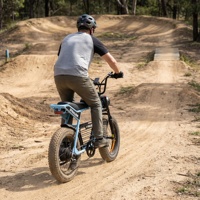 VTT à pneus larges avec freins à disque hydrauliques, vélo de cruiser pour la pratique des compétences en parkour cycliste