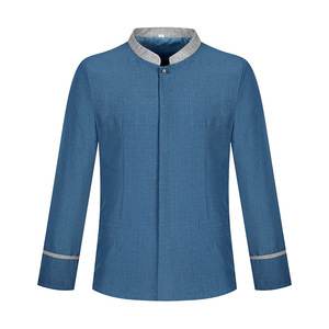 Vêtements de travail à manches longues pour femmes, automne-hiver, uniformes pour hôtels et hôpitaux, pour le personnel immobilier, le ménage et le nettoyage des chambres - Product Image 5