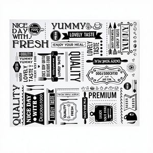 Papel de Envolver para Hamburguesas con Recubrimiento de PE Impreso Personalizado |   Empaque de Grado Alimenticio Premium para Pan de Sándwich y Galletas - Product Image 1