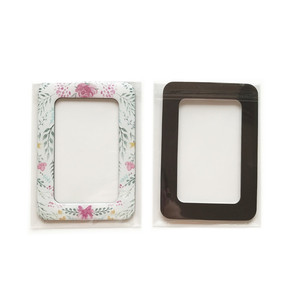 Impresión personalizada magnético colorido PVC foto marco imán foto titular para el hogar y la <span class=keywords><strong>nevera</strong></span> - Product Image 3