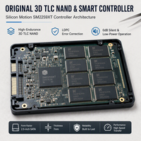 Disque SSD interne SATA3 de 2,5 pouces 512 Go 1 To 2 To 4 To TLC 520 Mo/s en lecture pour ordinateur de bureau et portable