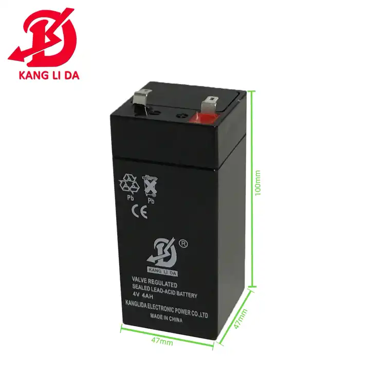 Source rechargeable sealed lead acid 4v 4ah 20hr battery America on  m.alibaba.com
