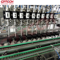 Machine automatique de remplissage de liquide de bouteille, liqueur, Whisky, vin, bouteille, Vodka, spiritueux, vin