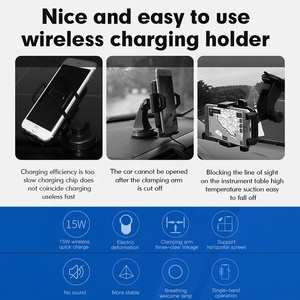 Visible Wireless Charger Wireless Chargepad for iPhone <span class=keywords><strong>Airpods</strong></span> 15W Fast Charging Wireless <span class=keywords><strong>Charge</strong></span> Pad QI Enabled Devices - Product Image 6