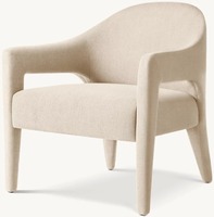 Moderne amerikanische Luxusmöbel im Wohnzimmerdesign, Stoffsofa, Sessel