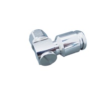 TNC Male Plug Right Angle Clamp RF Coaxial Connector, for RG8 RG213 Coaxial Cable, 50 Ohm, for Testing and Measurement Equipment
