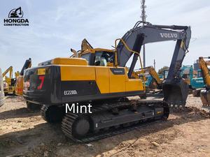 Excavadora usada Volvo220 de alta calidad de segunda mano 210 220 240 250 100% Excavadora original 90% Nueva excavadora Construcción de carreteras - Product Image 2