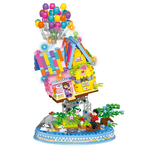 Nouveaux jouets <span class=keywords><strong>2023</strong></span> ballon maison legos mini figurines boîte à musique blocs de construction en plastique jouets ensemble éducatif enfants filles cadeau pour les enfants - Product Image 3