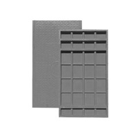 Plaque de couverture de tranchée antidérapante en composite BMC haute résistance ZQ pour le drainage des centrales électriques