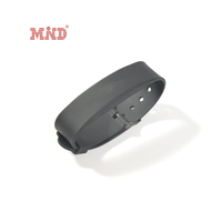 Pulsera Inteligente de Silicona con Etiqueta NFC MIFARE Ultralight C de 13.56Mhz para Pagos en Parques Acuáticos