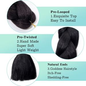 <span class=keywords><strong>Cabello</strong></span> Sintético Trenzado Preestirado Ultra Brand Autorizado, Ombre, <span class=keywords><strong>para</strong></span> Agua Caliente, Barato, 24 Pulgadas, Trenza Africana Core - Product Image 6