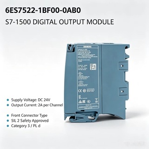6ES7522-1BF00-0AB0,6ES7 522-1BF00-0AB0,หน่วย SPS,สำหรับ S7-1500 PLC DQ8XDC24V โมดูลเอาต์พุตดิจิตอล - Product Image 4