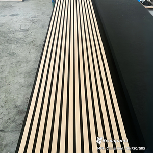 Tấm ốp tường cách âm trang trí nội thất, tấm gỗ ốp tường, tấm gỗ âm thanh cho phòng thu âm - Product Image 1