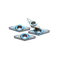 Plaquettes en carbure de tungstène VCGT110304 de marque ACME pour tournage sur tour CNC, revêtement PVD/CVD, OEM, haute précision, haute vitesse, 65HRC, 10 pièces