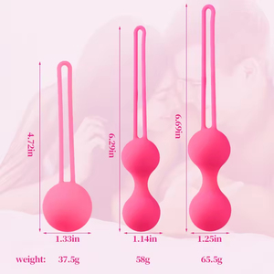Kit d'entraînement des muscles du plancher pelvien en silicone médical, très vendu, ensemble d'exercices, jouets sexuels féminins - Product Image 5