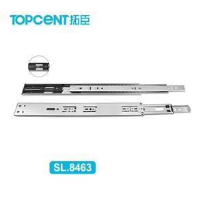 Topcent mở rộng đầy đủ mềm đóng thủy lực ngăn kéo đường ray bóng mang ngoài trời phòng ngủ nhà Bếp tủ ăn Slide - Product Image 3
