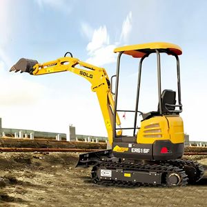SDLG ER616F 1T Mini pelle compacte hydraulique sur chenilles pour l'aménagement paysager et l'agriculture - Product Image 5