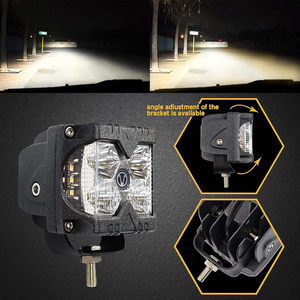 OVOVS - Luces LED Laterales con Luz Ámbar Sólida y Estroboscópica, Luces LED Dobles Laterales para Todoterreno, para Jeep, Camioneta, ATV, SUV, UTV, 4x4 - Product Image 5