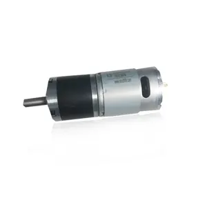 36XJ555 shaft diameter 6mm micro planetary dc geared motor with threaded shaft