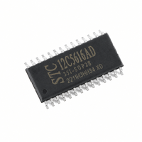 Microprocesseur STC12C5616AD-35I 8051 MCU 1T amélioré SOP-28 STC12C5616AD