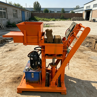 Machine à Briques en Terre Cuite Électrique Hydraulique, Trois Options de Puissance, Façonneuse de Briques Manuelle Semi-Automatique pour Chantier de Construction