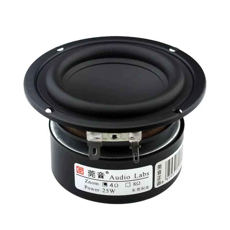 20-40W 3 Inch Unit Speaker Subwoofer Rumah Frekuensi Rendah Yang Kuat LoudSpeaker Woofer Baja Meriam Hifi Mobil Bass Speaker Unit