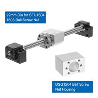 Support de fixation moteur et bloc de support d'extrémité pour moteur pas à pas Nema 23 et vis à billes 16mm SFU1604 SFU1605, pièces de kit CNC