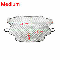 Gran oferta, cubierta protectora para parabrisas de coche, SUV, camión, nieve, polvo, escarcha, protector para parabrisas de coche, cubierta de nieve, cubierta para ventana de coche