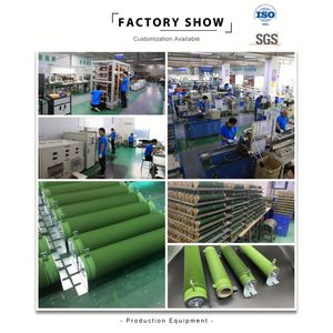 RX20高出力有線負荷ブレーキ固定抵抗10W-10KWオームRXG20セラミックワイヤ創傷管可変放電抵抗 - Product Image 4