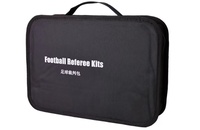 Kits d'arbitre de football personnalisés en usine, ensemble professionnel de portefeuille d'arbitre, drapeau d'arbitre, sifflet, outils d'arbitre