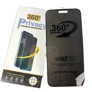 <span class=keywords><strong>OGGI</strong></span> 360 Protezione Schermo Privacy in Vetro Temperato Anti-Spia Anti-Urto Magnetico Durezza 9H per 17/16/15/14/13/12 Pro Max - Product Image 5