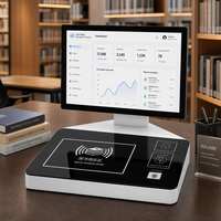 Estación de Trabajo para Personal de Biblioteca HAUMR con RFID, Terminal de Servicio Inteligente para Biblioteca con Protocolo SIP2 y API Abierta para Sistemas de Gestión de Bibliotecas